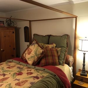 queen size bedding shams pillows 8 total